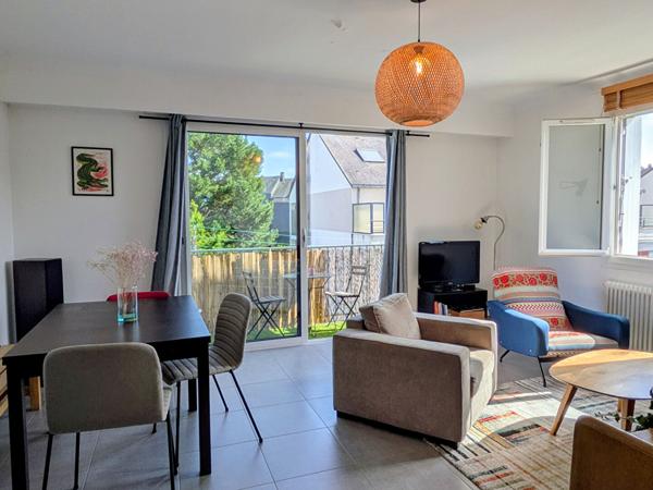 A vendre NANTES/ZOLA appartement 2 chambres/cave/double garage/ balcon Sud