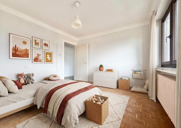 Lumineux et spacieux T5 de 130 m² * balcon * garage privé * cave