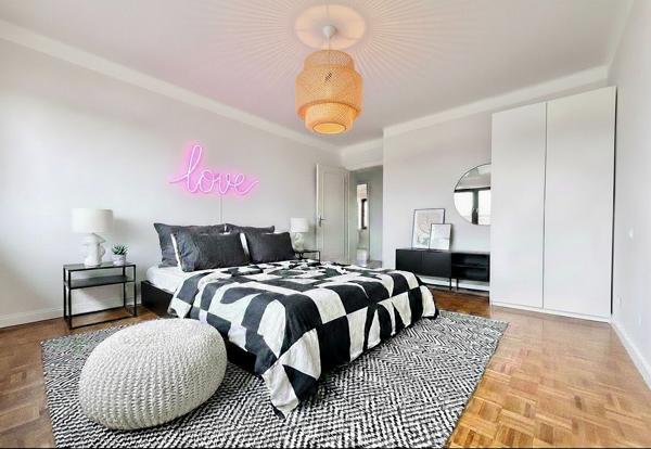 Lumineux et spacieux T5 de 130 m² * balcon * garage privé * cave