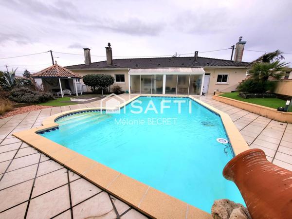 Maison de ville 5 chambres avec grand jardin à Biganos