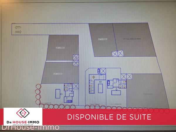Terrain à vendre de 609 m²