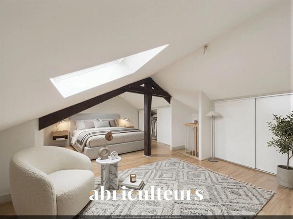 Duplex lumineux avec vue dégagée Dernier étage au cœur des Chartrons, Bordeaux