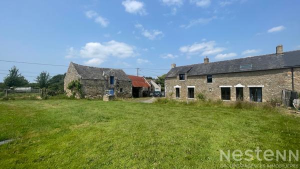 À vendre, longère en pierre à Ploemel, proche du bourg
