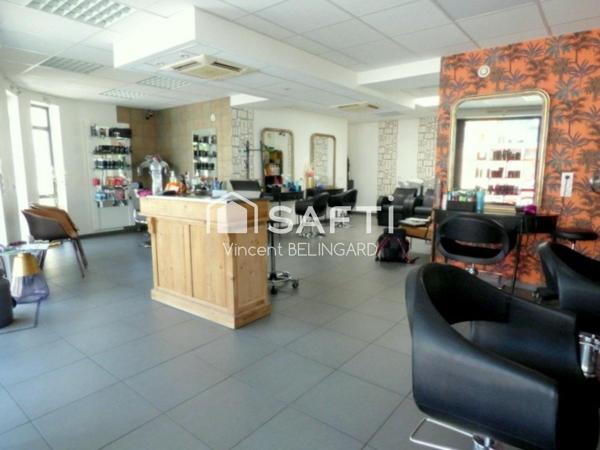Vente fond de commerce et murs salon de coiffure centre ville