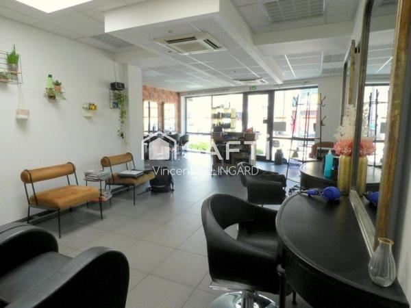 Vente fond de commerce et murs salon de coiffure centre ville