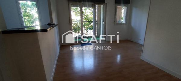 Beau T2 ,calme ,lumineux petite copropriété
