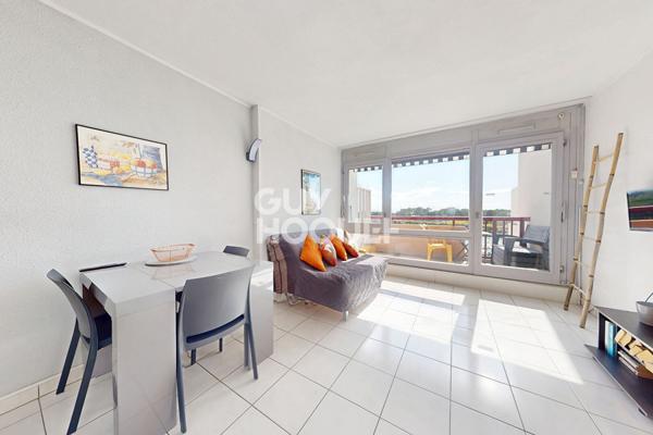 Studio avec vue sur le port de Capbreton