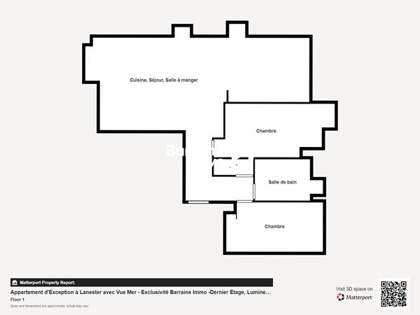 Vente appartement à Lanester, 3 pièces 62.7m²