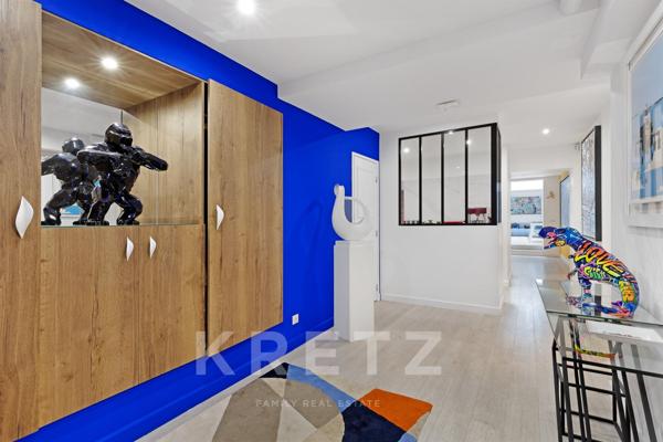 Paris 16e – Appartement de réception en rez-de-jardin avec patio