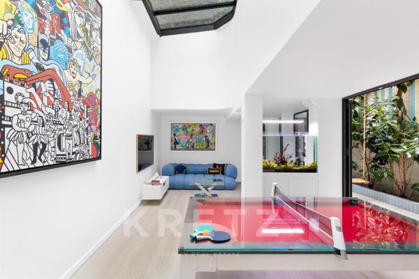 Paris 16e – Appartement de réception en rez-de-jardin avec patio