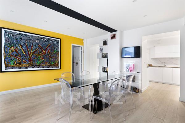Paris 16e – Appartement de réception en rez-de-jardin avec patio