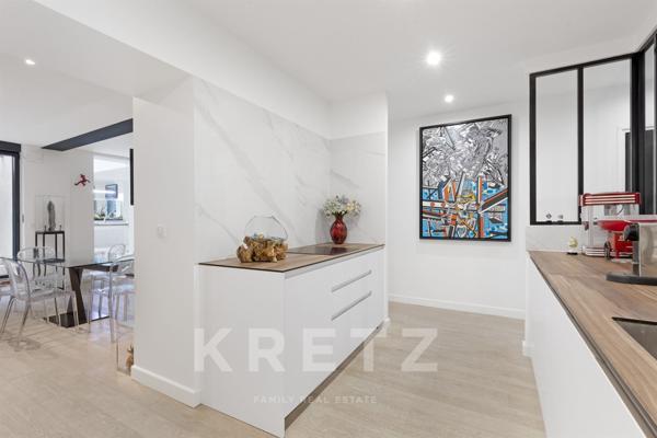 Paris 16e – Appartement de réception en rez-de-jardin avec patio
