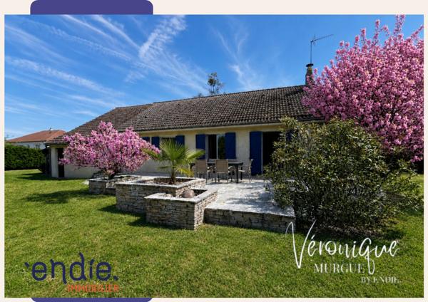 Rare à Yzeure Haut-Barrieux – Maison plain-pied rénovée – 112 m² – 3 ch – terrain 2116 m² – sans vis-à-vis – coup de cœur, endie immobilier, veronique murgue