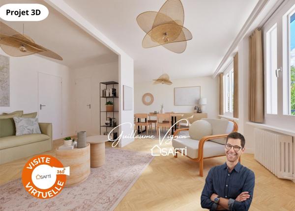 T4 au 6ème étage sans vis-à-vis