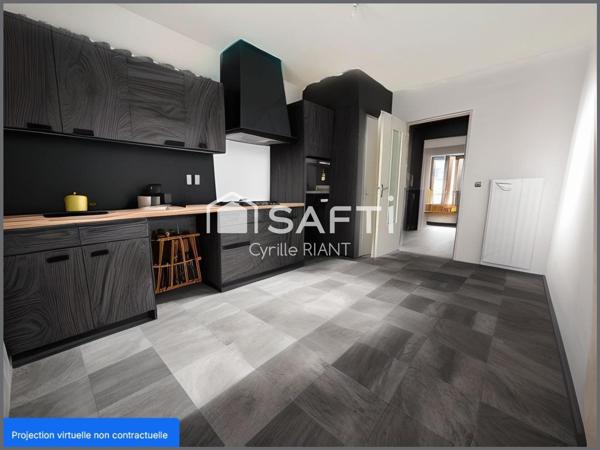 Appartement T3 de 84 m² avec balcons