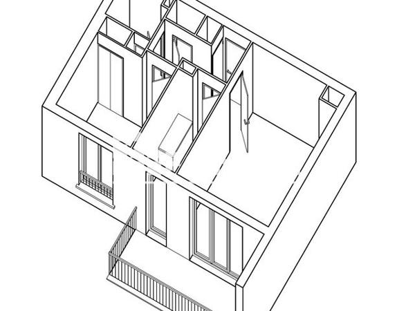 Location Appartement 2 pièces 45.32 m² - 1 RUE DU BRESIL BAT A Orleans 45000