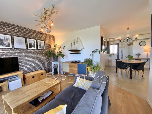 Saint-Vincent-sur-Jard (85520) Maison de plain-pied T4 de 79 m², 3 chambres, terrasse et jardin clôturé, proximité commerces et plages