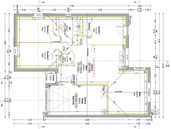 Saint-Vincent-sur-Jard (85520) Maison de plain-pied T4 de 79 m², 3 chambres, terrasse et jardin clôturé, proximité commerces et plages