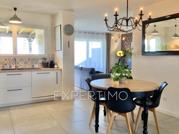 Saint-Vincent-sur-Jard (85520) Maison de plain-pied T4 de 79 m², 3 chambres, terrasse et jardin clôturé, proximité commerces et plages