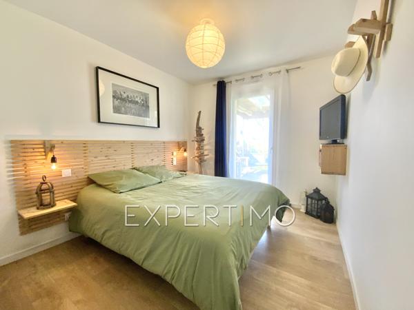 Saint-Vincent-sur-Jard (85520) Maison de plain-pied T4 de 79 m², 3 chambres, terrasse et jardin clôturé, proximité commerces et plages