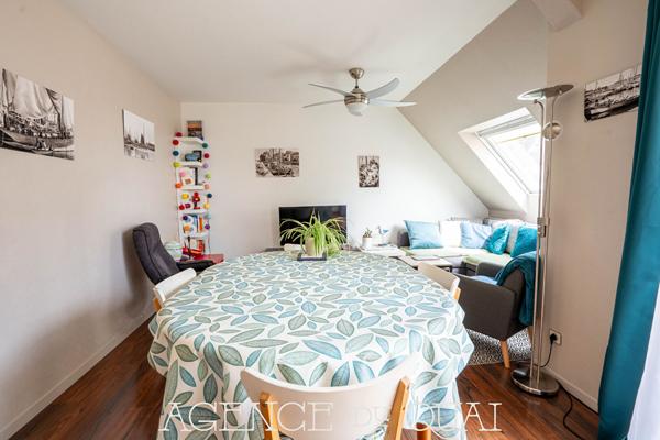 EXCLUSIVITÉ AGENCE DU QUAI - A vendre Appartement T4 de 80 m² centre-ville Concarneau ? 3 chambres, balcon, garage , Concarneau