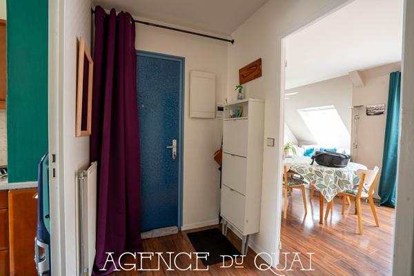 EXCLUSIVITÉ AGENCE DU QUAI - A vendre Appartement T4 de 80 m² centre-ville Concarneau ? 3 chambres, balcon, garage , Concarneau