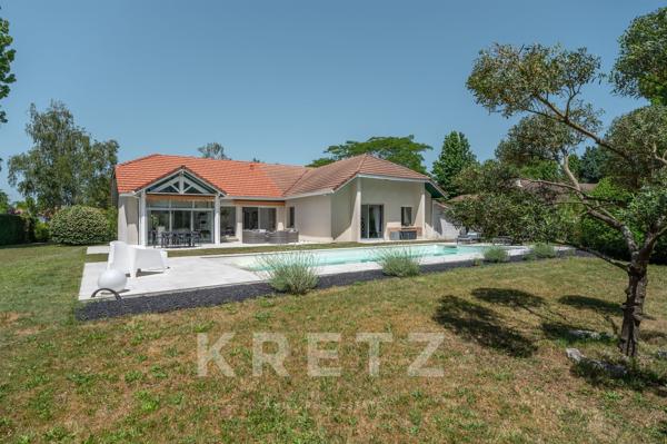 Propriété de plain-pied en lisière du Golf de Pessac