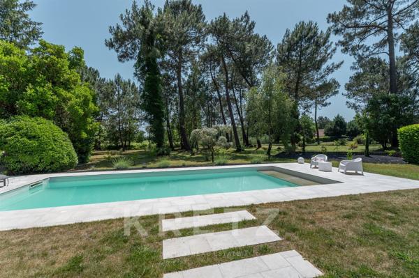 Propriété de plain-pied en lisière du Golf de Pessac