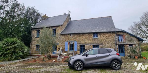 BAIS - Campagne - Maison pierres dépendances terrain-pièce d'eau