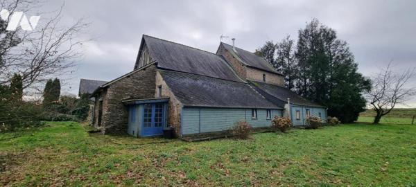BAIS - Campagne - Maison pierres dépendances terrain-pièce d'eau