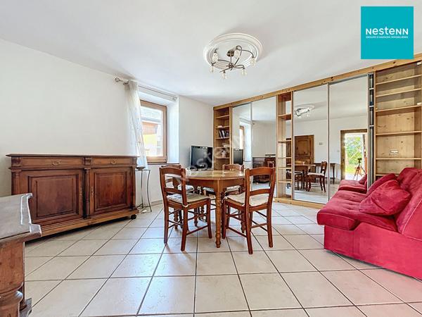 ANNECY _ Appartement en duplex de 84,23 m² au sol, avec terrasse, cave et garage