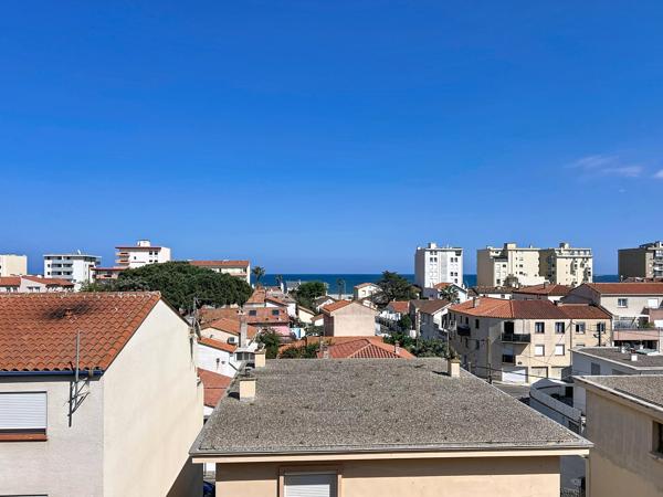 DUPLEX, 140M², DERNIER NIVEAU AVEC 2 TERRASSES ET GARAGE, CANET PLAGE