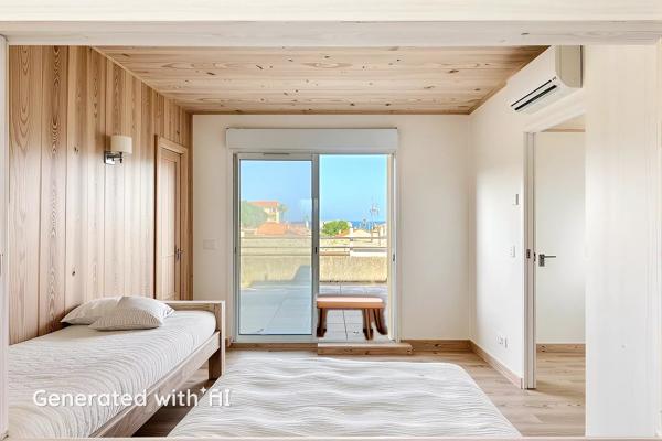 DUPLEX, 140M², DERNIER NIVEAU AVEC 2 TERRASSES ET GARAGE, CANET PLAGE