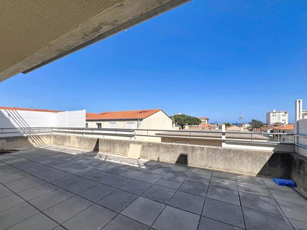 DUPLEX, 140M², DERNIER NIVEAU AVEC 2 TERRASSES ET GARAGE, CANET PLAGE