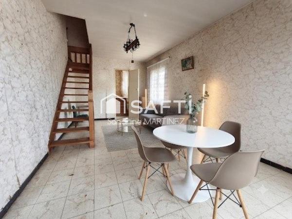 maison avec trois chambre au centre de Bornel