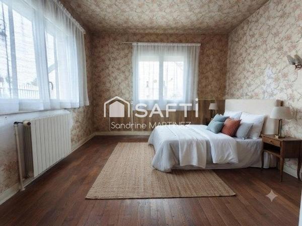maison avec trois chambre au centre de Bornel