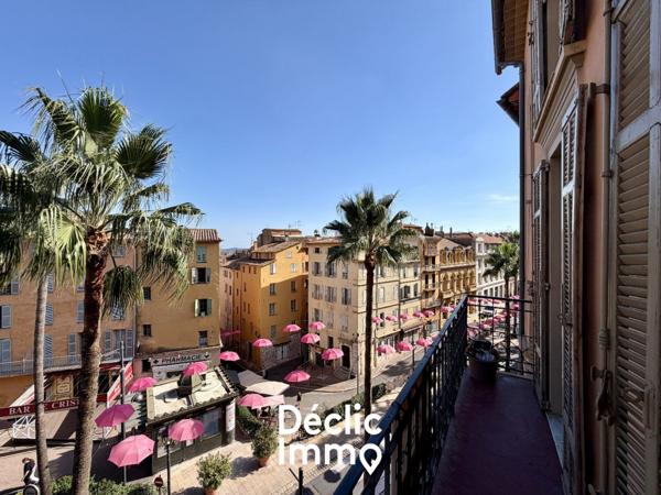 Vente appartement Grasse, 62m² 3 pièces 175 000€ avec balcon