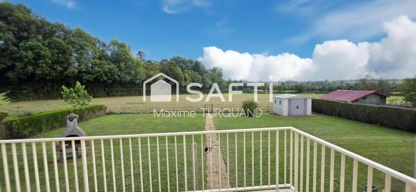 Pavillon sur sous-sol, 105m², 4 chambres, 1000m² de terrain.