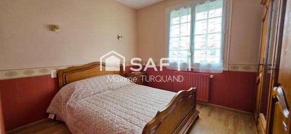 Pavillon sur sous-sol, 105m², 4 chambres, 1000m² de terrain.