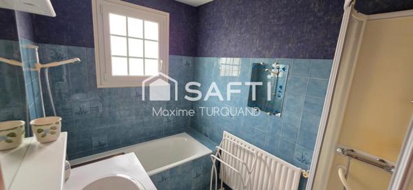 Pavillon sur sous-sol, 105m², 4 chambres, 1000m² de terrain.