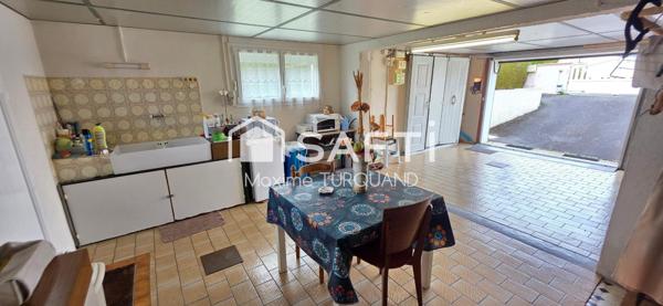 Pavillon sur sous-sol, 105m², 4 chambres, 1000m² de terrain.