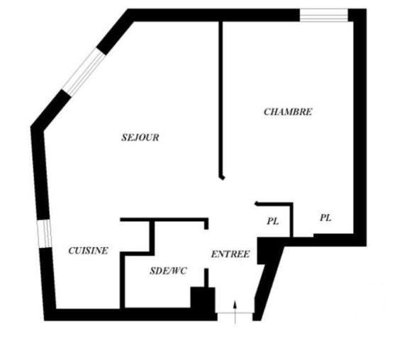 Appartement T2 à vendre  2 pièces - 28,02 m2 BOULOGNE BILLANCOURT - 92