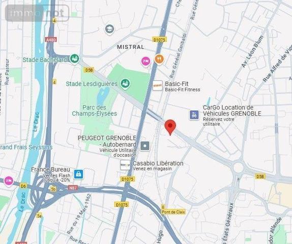 Local professionnel à vendre à Grenoble en Isère (38000), ref : 73007-125