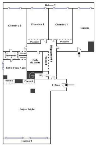 Appartement de 122 m²