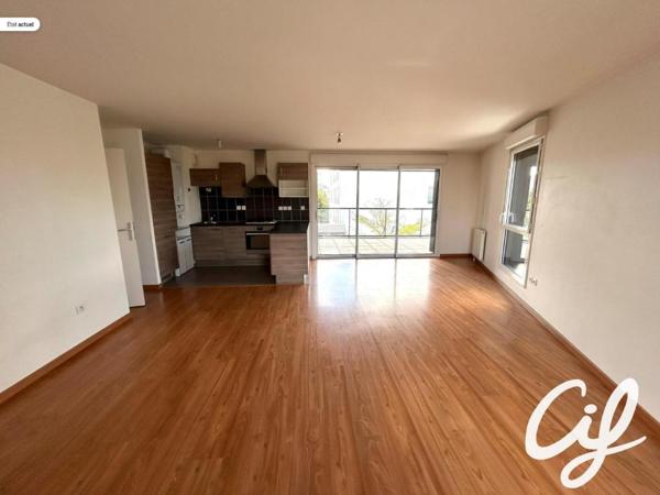 Appartement T4 NANTES Croix Bonneau - 84.2 m2  235 000 Euros