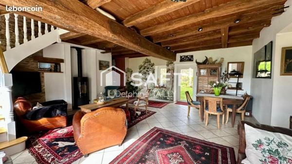 Longère 183 m2 - 5 chambres 13500 m2 de terrain