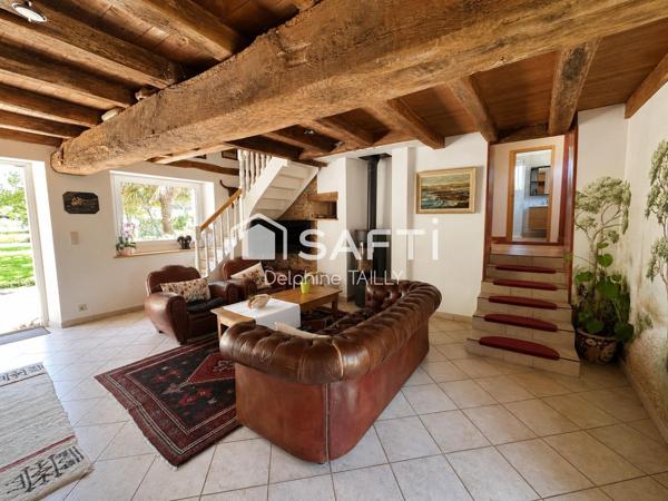 Longère 183 m2 - 5 chambres 13500 m2 de terrain
