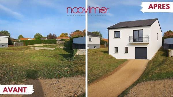 Maulévrier – Rare terrain constructible de 948 m² à proximité du centre-bourg