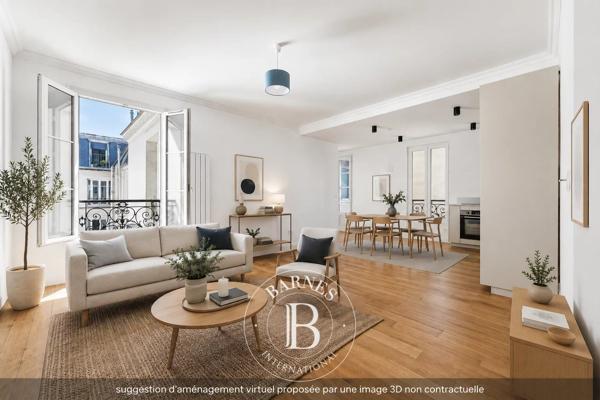 Paris 4ème, Appartement 1 Chambre -  54 m² à vendre