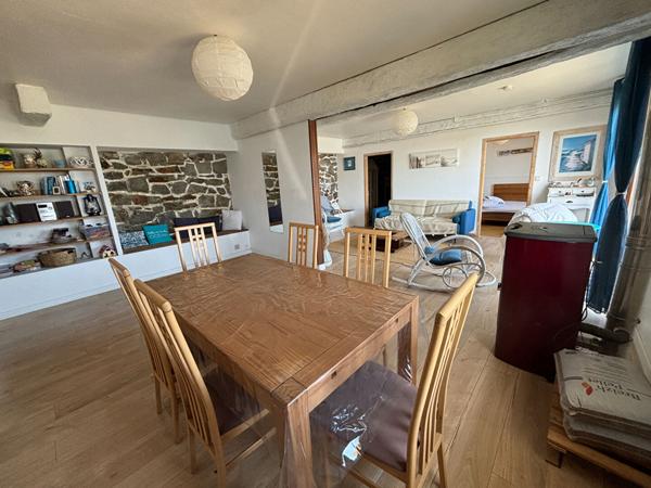 Maison MEUBLEE  - 7 chambres - 2 niveaux - VUE MER - PLERIN
